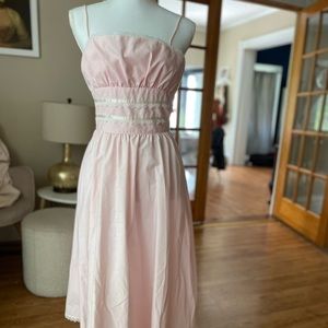 GUNNE SAX by Jessica McClintock Boho Cottage Core Dress in Baby Pink 💖